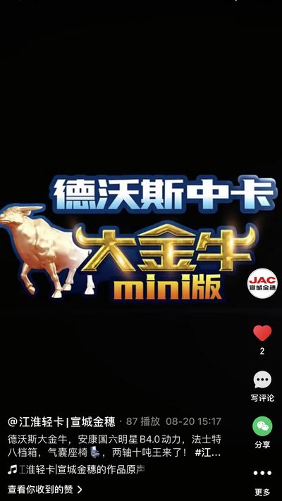 江淮德沃斯大金牛，兩軸十噸王來(lái)了！